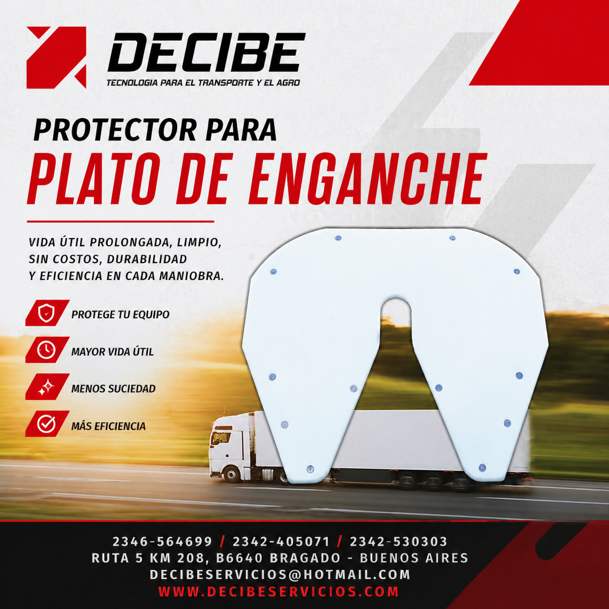 Protector para Plato de Enganche